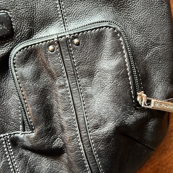 Stone Mountain Black Pebble Leather Bag - Picture 3 of 14